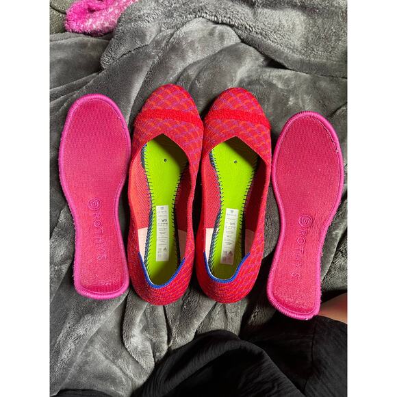 Rothy's Flat - Pomegranate Grid - EUC - 9 - Picture 9 of 10